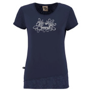 Damen-T-Shirt E9 Bonny dunkelblau Oceanblue