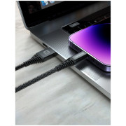 Lade- und Datenkabel Swissten Aramid Reinforced USB/USB-C 1,5 m