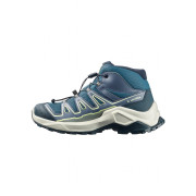 Kinderschuhe Salomon X Ultra Mid Gtx J Grisaille-Spellbound-Butterfly