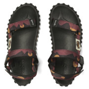 Herrensandalen Gumbies Scrambler Burgundy a Orange lila/orange fialová/oranžová