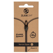 Ersatz-Reißverschluss ZlideOn Opravný jezdec pro úzké zipy - S schwarz black