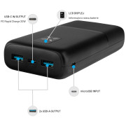 Powerbank FIXED Zen 20 s LCD displejem
