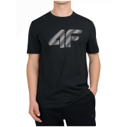 Herren-T-Shirt 4F Tshirt M3579 schwarz Deep Black