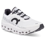 Herren Laufschuhe On Running Cloudmonster weiß/schwarz All White