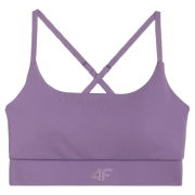 Büstenhalter 4F Sport Bra F173 lila DARK PINK