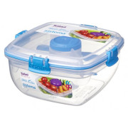 Salatbox Sistema Salad To Go 1,1L hellblau