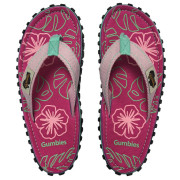 Damen Flip-Flops Gumbies Blush Hibiscus rosa růžová