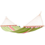 Hängematte mit Stangen La Siesta Fruta Single grün Kiwi