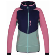 Damen-Sweatshirt Rafiki Linya 2022 blau/rosa MedievalBlue