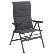 Campingstuhl Outwell Clements XL schwarz/grau Black & Grey