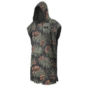 Poncho Matador Towel Poncho dunkelgrün Marble floral