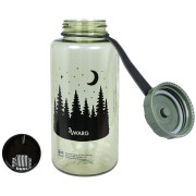 Flasche Warg Woods Tritan Wide 1 L