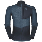 Herren Funktions-Sweatshirt Scott Explorair Alpha Raw dunkelblau metal blue/dark blue