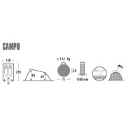 Zelt High Peak Campo
