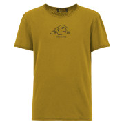 Herren-T-Shirt E9 Stonelove gelb Grape
