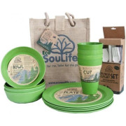 Picknickset EcoSouLife Piknikový Set EcoSouLife pro 4 grün