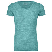 Damen-Funktionsshirt Ortovox 150 Cool Clean Ts W hellblau ice waterfall blend