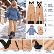Kinder Winterhose DucKsday Bip Pants Londen