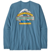 Herren-T-Shirt Patagonia Long-Sleeved Great Waves Responsibili-Tee