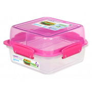 Lebensmittelbox Sistema Lunch Stack To Go Square 1,24l