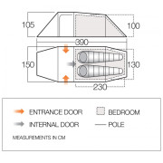 Ultraleichtes Zelt Force Ten Xenon UL 2+