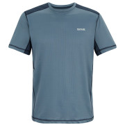 Herren-T-Shirt Regatta Virda blau/grau CnaBlu/Nvy