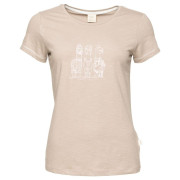 Damen-T-Shirt Chillaz Gandia Alpaca Gang Winter beige dark sand