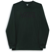 Herren-T-Shirt Vans Classic Vans LS grün/schwarz Forest/Black