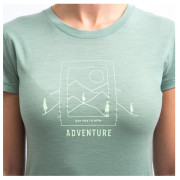 Damen-Funktionsshirt Sensor Marino Air Say Yes kr. rukáv