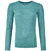 Damen-Funktionsshirt Ortovox 150 Cool Clean Ls W blau ice waterfall blend