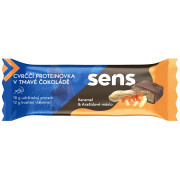 Proteinriegel Sens Cricket Proteinriegel in dunkler Schokolade – Karamell und Erdnussbutter (60 g)