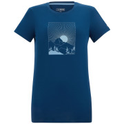Damen-T-Shirt Regatta Women’s Fingal Stretch dunkelblau Aviator Blue