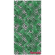 Schnelltrocknendes Handtuch Towee Monstera 80x160 cm weiß/grün Monster