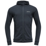 Herren Funktions-Sweatshirt Devold Everyday Zip Hoodie Man schwarz INK