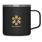 Thermotasse Snow Monkey Booster schwarz black