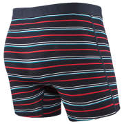 Boxershorts Saxx Vibe Boxer Brief Dk Ink coast stripe