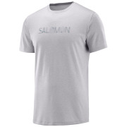 Herren-T-Shirt Salomon Agile Graphic Tee M grau Flintstone