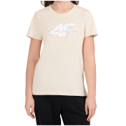 Damen-T-Shirt 4F Tshirt F3488 beige Creme