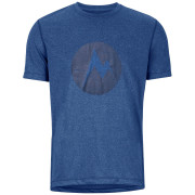 Herren-T-Shirt Marmot Transporter Tee SS blau VarsityBlueHeather