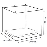 Moskitonetz Bo-Camp Mosquito Net Box Model 2