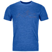 Herren-Funktionsshirt Ortovox 150 Cool Mountain Face TS blau JustBlueBlend