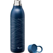 Thermoflasche Aladdin CityLoop Thermavac eCycle 600 ml blau/weiß Deep Navy