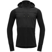 Herren Softshell-Jacke Devold Herøy Hybrid Merino Jkt Man schwarz Caviar