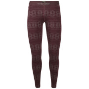 Damenunterhose Icebreaker W's 250 Vertex Leggings rot Redwood