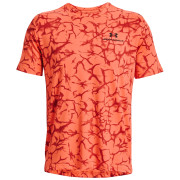 Herren-Funktionsshirt Under Armour Rush Energy Print SS 2023 orange After Burn / / Black