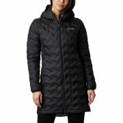 Damen-Wintermantel Columbia Delta Ridge™ Long Down Jacket schwarz Black