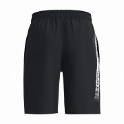 Kindershorts Under Armour Woven Graphic Shorts-BLK