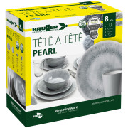 Geschirrset Brunner Set tête-à-tête Pearl 8 pcs