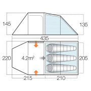 Zelt Vango Beta 350 XL (2019)