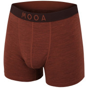 Herren-Boxershorts MOOA MerinoSilk 4in orange cinnamon melange